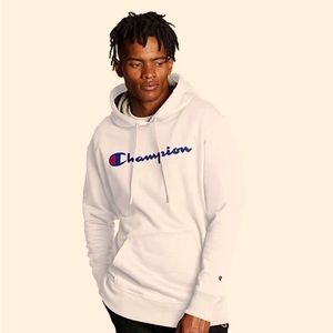 Men’s Medium Champion Hoodie White